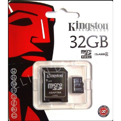 KINGSTON MICRO SD SDC10G2 32GB CLASSE 4 C ADATTATORE